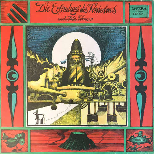 Cover Jules Verne (3) - Die Erfindung Des Verderbens (LP, Sil) Schallplatten Ankauf