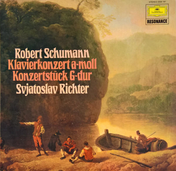 Cover Robert Schumann, Svjatoslav Richter* - Klavierkonzert A-Moll / Konzertstück G-Dur (LP, RE) Schallplatten Ankauf