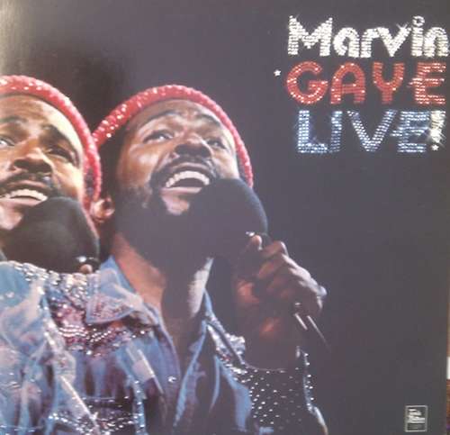 Cover Marvin Gaye Live! Schallplatten Ankauf