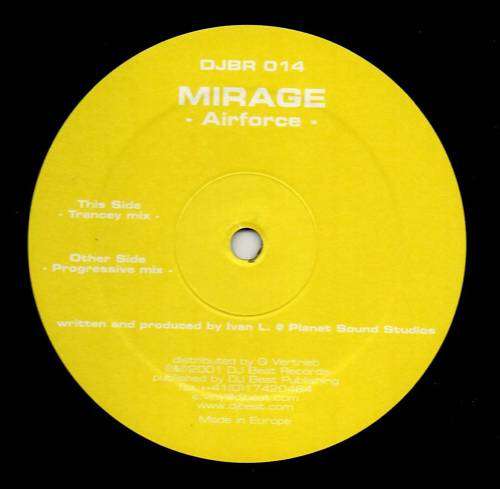 Cover Mirage (5) - Airforce (12) Schallplatten Ankauf