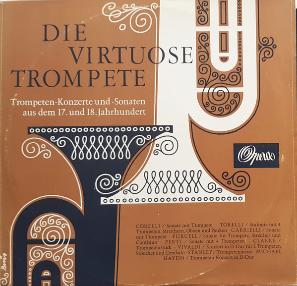 Cover Helmut Wobisch, Die Zagreber Solisten*, Antonio Janigro - Die Virtuose Trompete  (LP, Mono) Schallplatten Ankauf