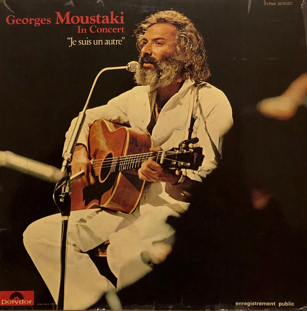 Cover Georges Moustaki - In Concert Je Suis Un Autre (2xLP, Album, Gat) Schallplatten Ankauf