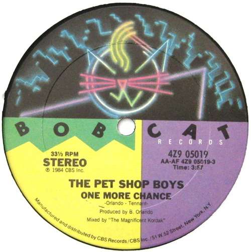 Cover One More Chance / West End Girls Schallplatten Ankauf