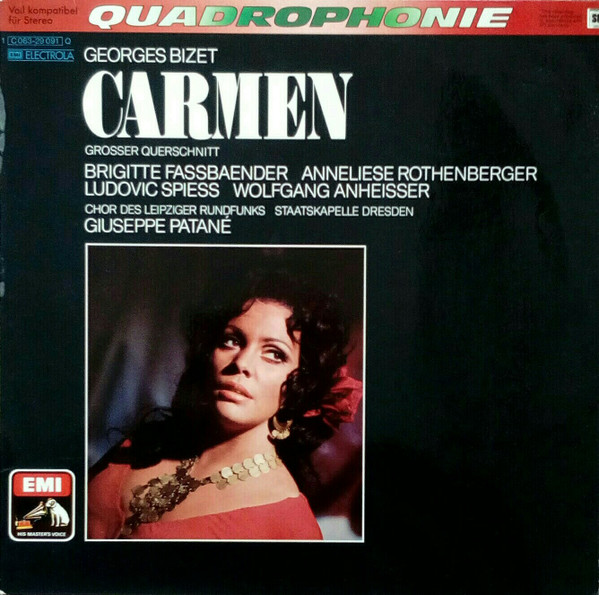 Cover Georges Bizet - Carmen (LP, Quad) Schallplatten Ankauf