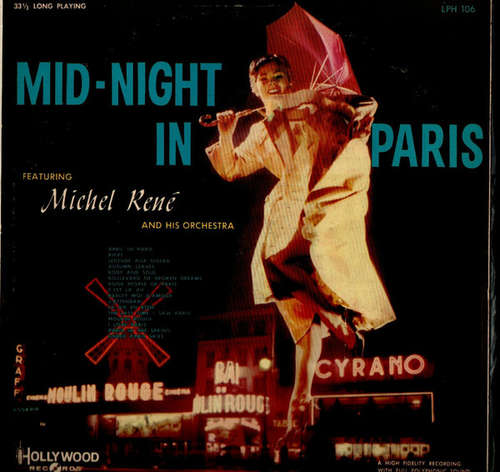 Cover Michel Rene And His Orchestra - Midnight in Paris (LP, Album) Schallplatten Ankauf