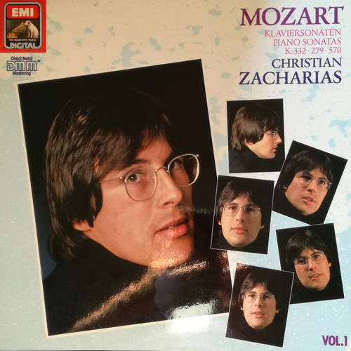 Cover Mozart*, Christian Zacharias - Klaviersonaten = Piano Sonatas K.332 • 279 • 570  VOL.1 (LP, Album) Schallplatten Ankauf