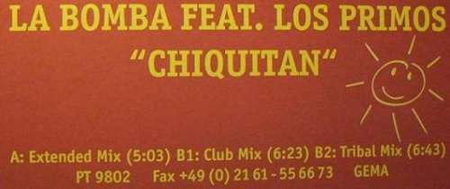 Cover La Bomba Feat. Los Primos - Chiquitan (12) Schallplatten Ankauf