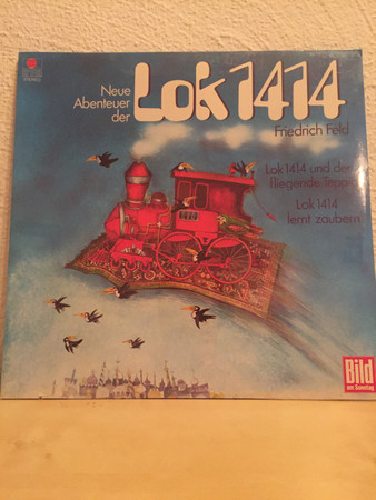Cover Friedrich Feld - Neue Abenteuer Der Lok 1414 (LP) Schallplatten Ankauf