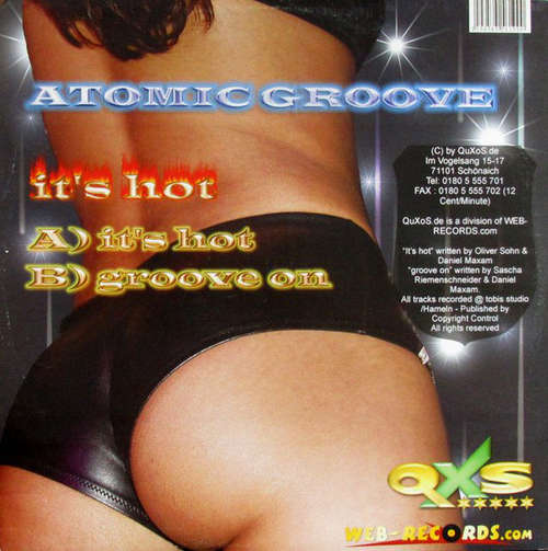 Cover Atomic Groove - It's Hot / Groove On (12) Schallplatten Ankauf