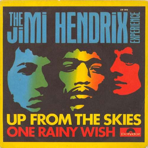 Cover The Jimi Hendrix Experience - Up From The Skies / One Rainy Wish (7, Single) Schallplatten Ankauf