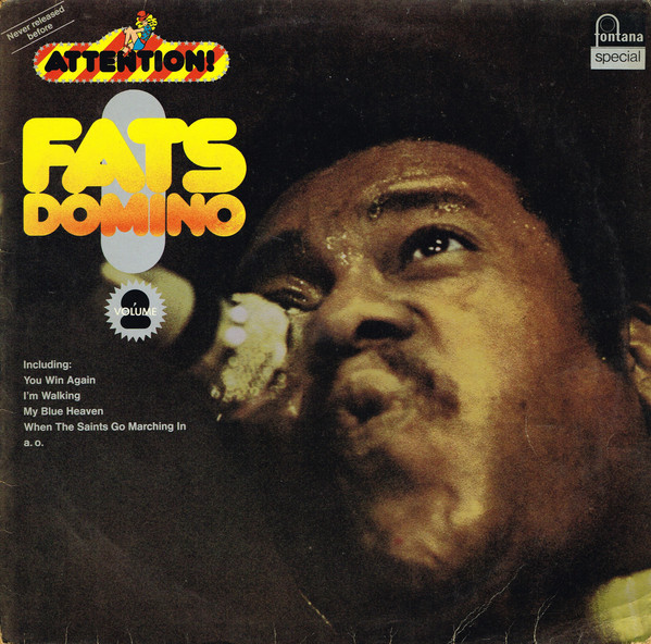 Bild Fats Domino - Attention! Fats Domino! Vol. 2 (LP, Comp) Schallplatten Ankauf