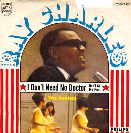 Cover Ray Charles - I Don't Need No Doctor / Don't Set Me Free (7, Mono) Schallplatten Ankauf