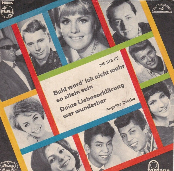 Cover Angelika Drache - Bald Werd' Ich Nicht Mehr So Allein Sein (7, Single, Mono) Schallplatten Ankauf