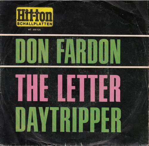 Cover Don Fardon - The Letter / Daytripper (7, Single, Num) Schallplatten Ankauf