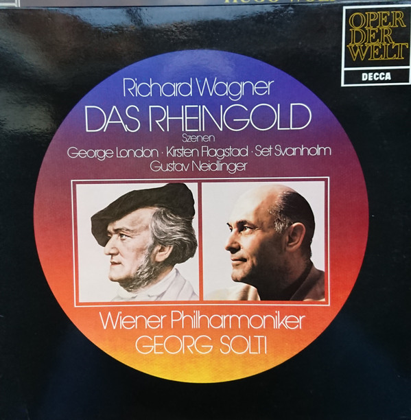 Cover Richard Wagner, Georg Solti, Wiener Philharmoniker - Das Rheingold - Arien Und Szenen (LP) Schallplatten Ankauf