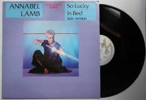 Cover Annabel Lamb - So Lucky In Bed (12) Schallplatten Ankauf