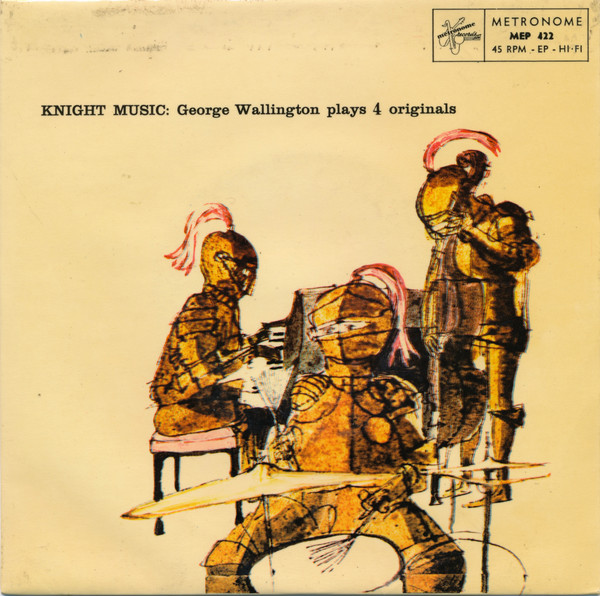 Cover George Wallington - Knight Music: George Wallington Plays 4 Originals (7, EP) Schallplatten Ankauf