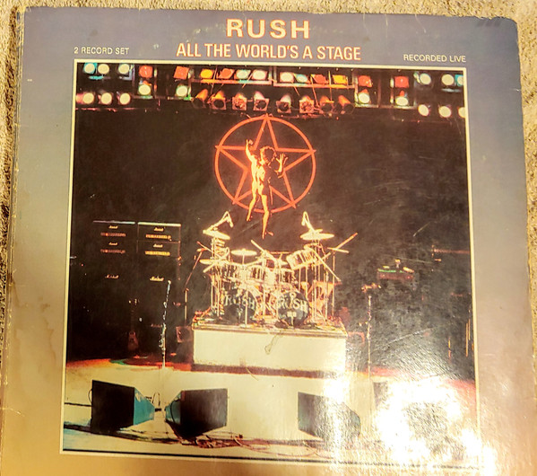 Cover Rush - All The World's A Stage (LP, Album, M/Print, PRC) Schallplatten Ankauf