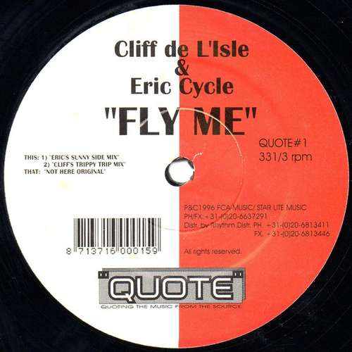 Cover Fly Me Schallplatten Ankauf