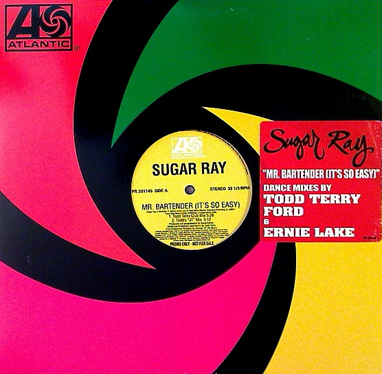 Cover Sugar Ray (2) - Mr. Bartender (It's So Easy) (2x12, Promo) Schallplatten Ankauf