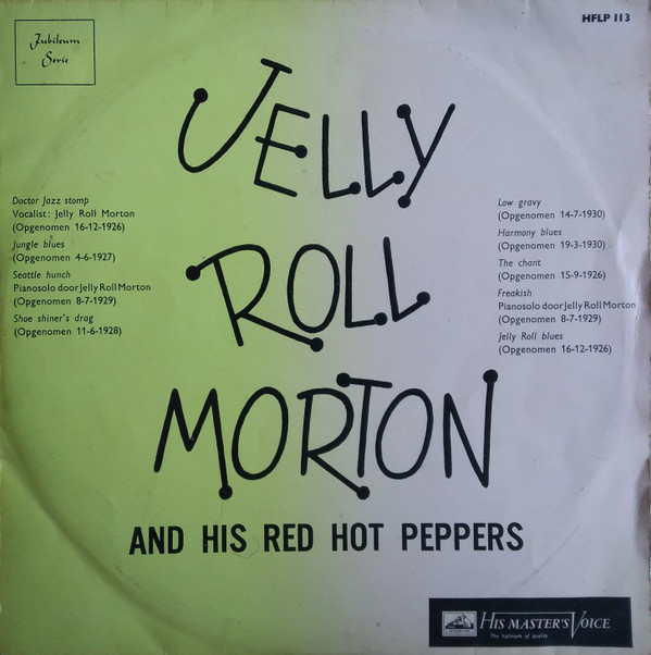 Cover Jelly Roll Morton And His Red Hot Peppers* - Jelly Roll Morton And His Red Hot Peppers (10, Comp) Schallplatten Ankauf