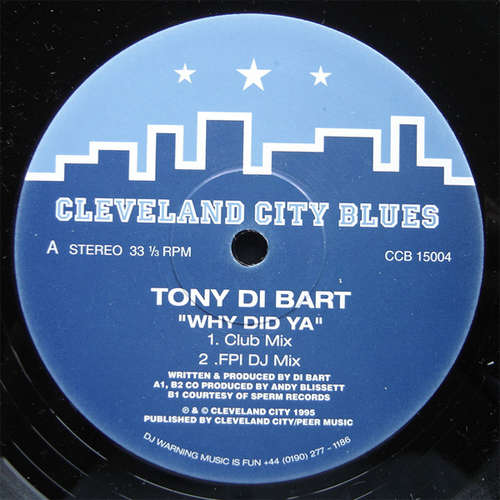 Cover Tony Di Bart - Why Did Ya (12, Single) Schallplatten Ankauf