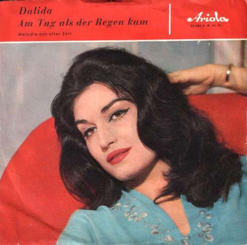 Cover Dalida - Am Tag Als Der Regen Kam (7, Single, Mono) Schallplatten Ankauf