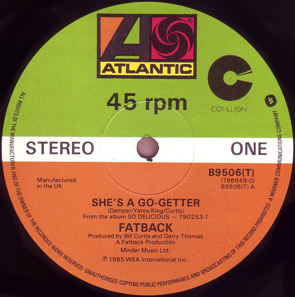 Cover Fatback* - She's A Go-Getter (12) Schallplatten Ankauf