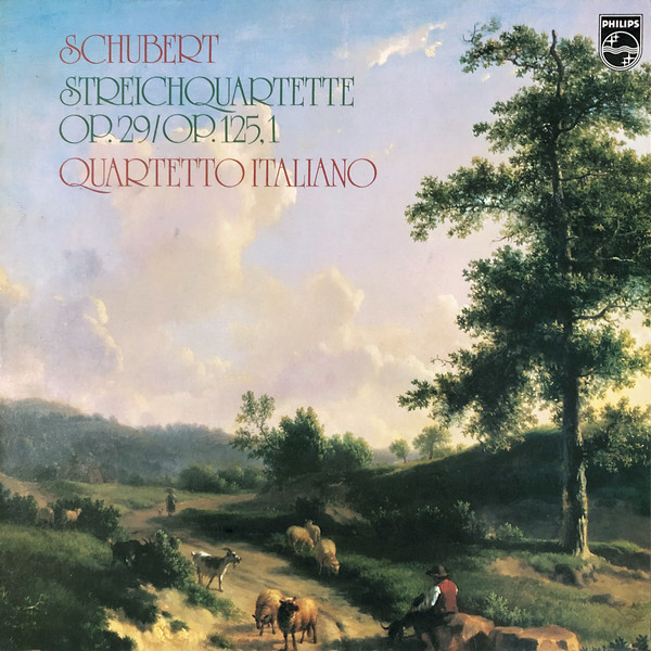 Cover Schubert*, Quartetto Italiano - Streichquartette Op. 29 / Op. 125,1 (LP, Album) Schallplatten Ankauf