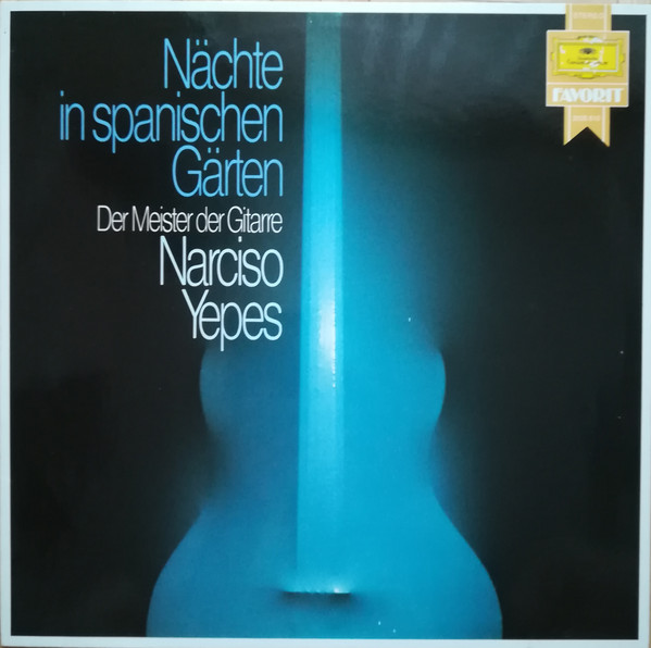 Cover Narciso Yepes - Nächte In Spanischen Gärten (LP, RE) Schallplatten Ankauf