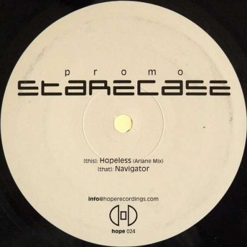 Cover Starecase - Hopeless / Navigator (12, Promo, W/Lbl) Schallplatten Ankauf