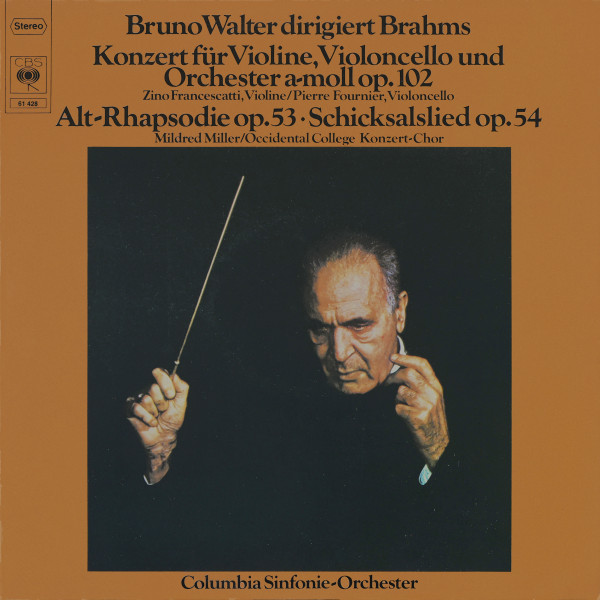 Cover Bruno Walter, Brahms*, Columbia Sinfonie-Orchester* - Bruno Walter Dirigiert Brahms (LP, Comp) Schallplatten Ankauf