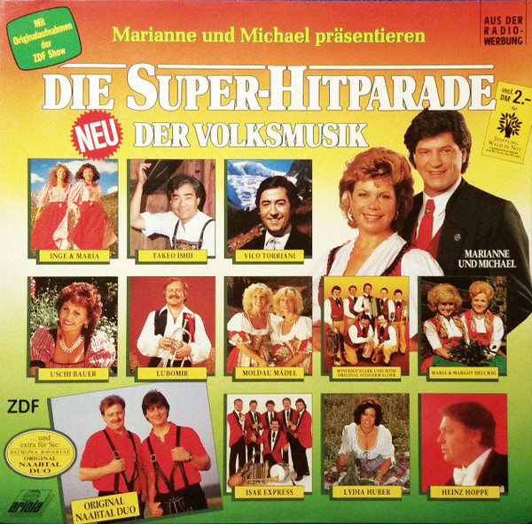 Cover Various - Die Super-Hitparade Der Volksmusik (LP, Comp) Schallplatten Ankauf