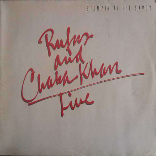 Bild Rufus And Chaka Khan* - Live - Stompin' At The Savoy (2xLP, Album, Gat) Schallplatten Ankauf