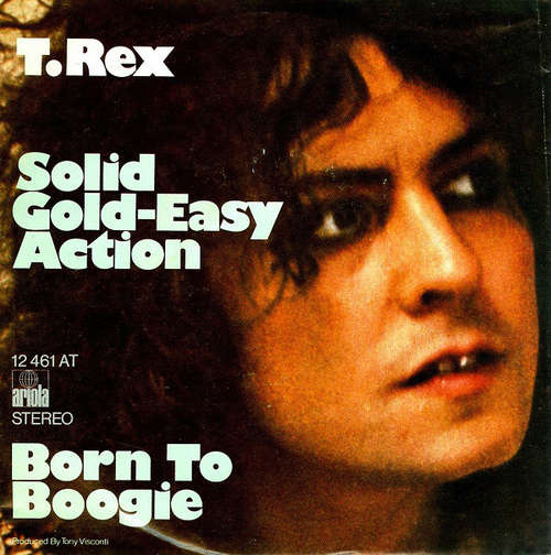 Cover T. Rex - Solid Gold-Easy Action / Born To Boogie (7, Single) Schallplatten Ankauf