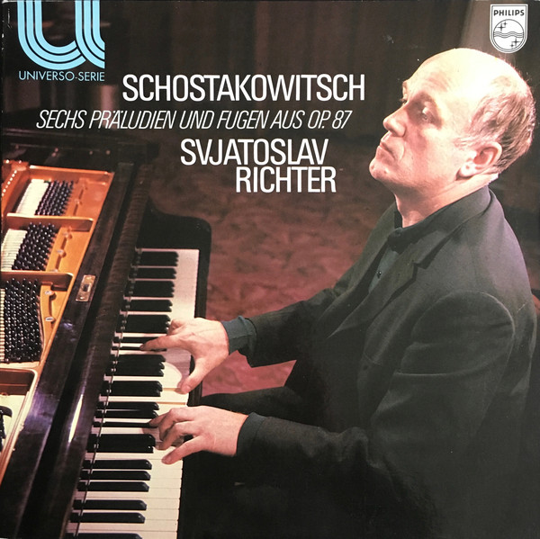 Cover Shostakovich* - Six Preludes And Fugues For Piano From Op. 87 (LP, Album) Schallplatten Ankauf