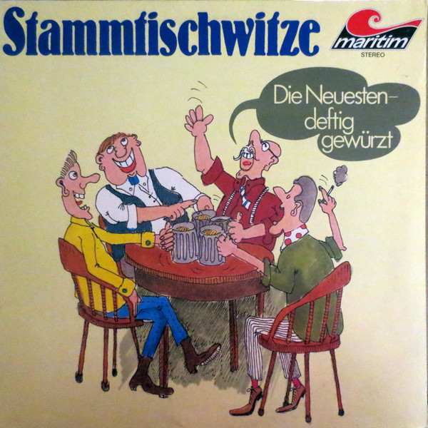 Cover Kalauer-Klub E. V. - Stammtischwitze; Die Neuesten - Deftig Gewürzt (LP) Schallplatten Ankauf