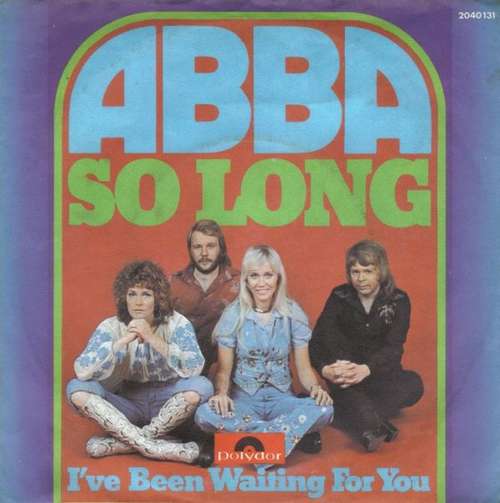 Cover ABBA - So Long (7, Single) Schallplatten Ankauf