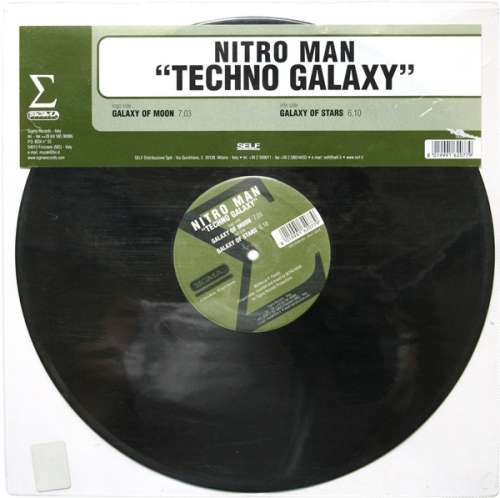 Cover Nitro Man - Techno Galaxy (12) Schallplatten Ankauf