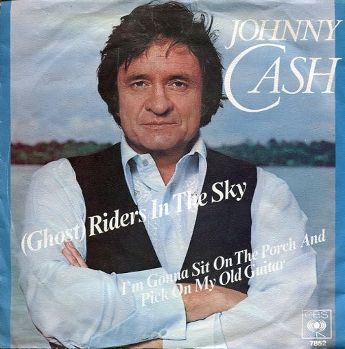 Cover Johnny Cash - (Ghost) Riders In The Sky (7, Single) Schallplatten Ankauf