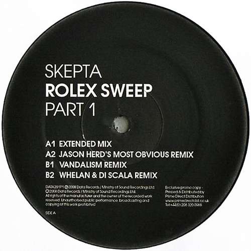 Cover Skepta - Rolex Sweep (Part 1) (12, Promo) Schallplatten Ankauf