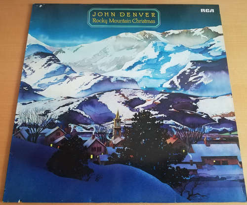 Cover John Denver - Rocky Mountain Christmas (LP) Schallplatten Ankauf