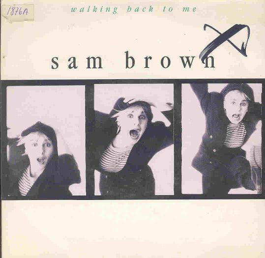 Cover Sam Brown - Walking Back To Me (7) Schallplatten Ankauf