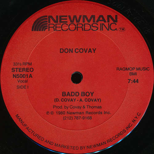 Cover Don Covay - Badd Boy (12) Schallplatten Ankauf