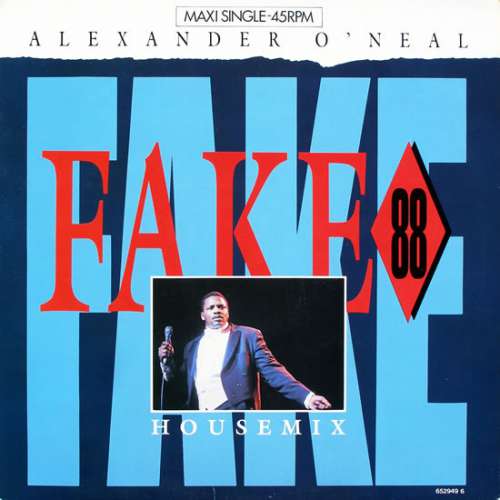 Cover Alexander O'Neal - Fake 88 (House Mix) (12) Schallplatten Ankauf