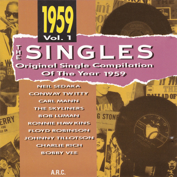 Cover Various - The Singles-Original Single Compilation Of The Year 1959 Vol. 1 (CD, Comp) Schallplatten Ankauf