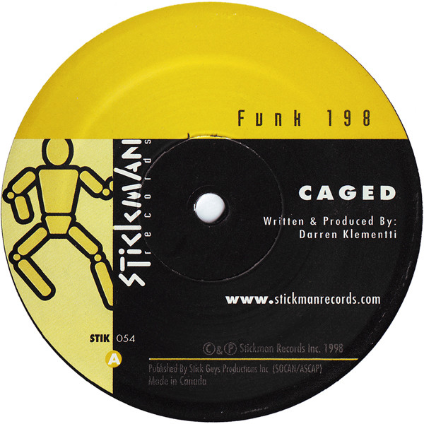 Cover Funk 198 - Caged (12) Schallplatten Ankauf
