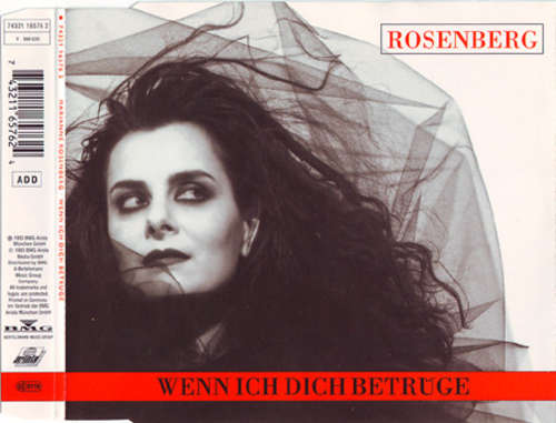 Cover Marianne Rosenberg - Wenn Ich Dich Betrüge (CD, Maxi) Schallplatten Ankauf