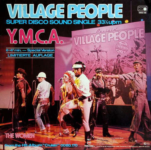 Cover Village People - Y.M.C.A. (12, Ltd) Schallplatten Ankauf