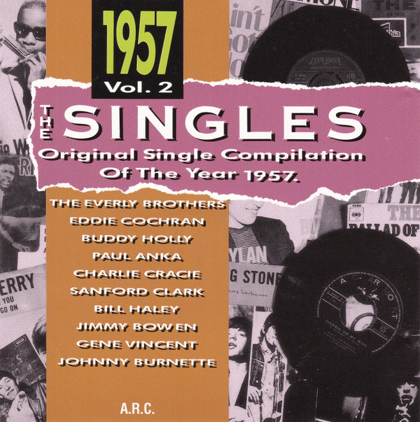 Cover Various - The Singles-Original Single Compilation Of The Year 1957 Vol. 2 (CD, Comp) Schallplatten Ankauf